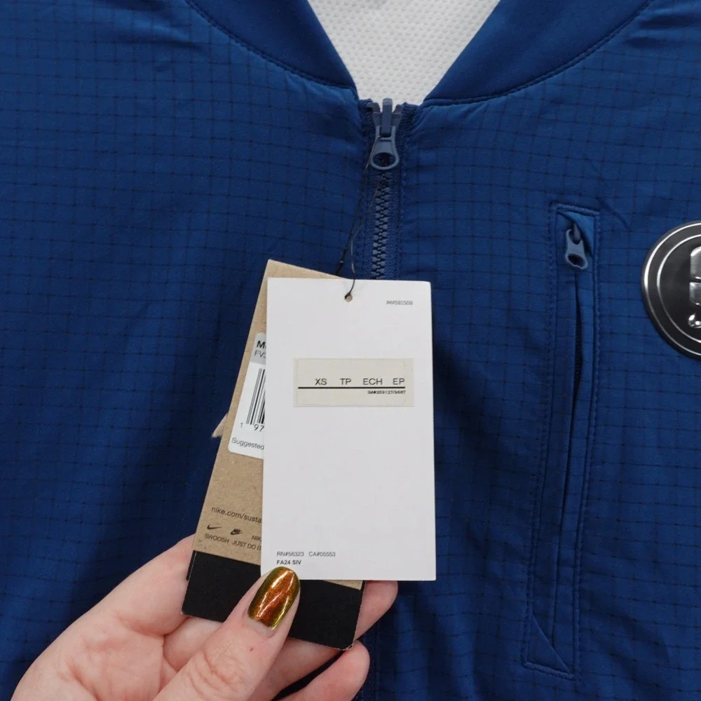 Nike Dri Fit Sabrina Reversible Basketball Jacket‎ Men XS Blue White NWT